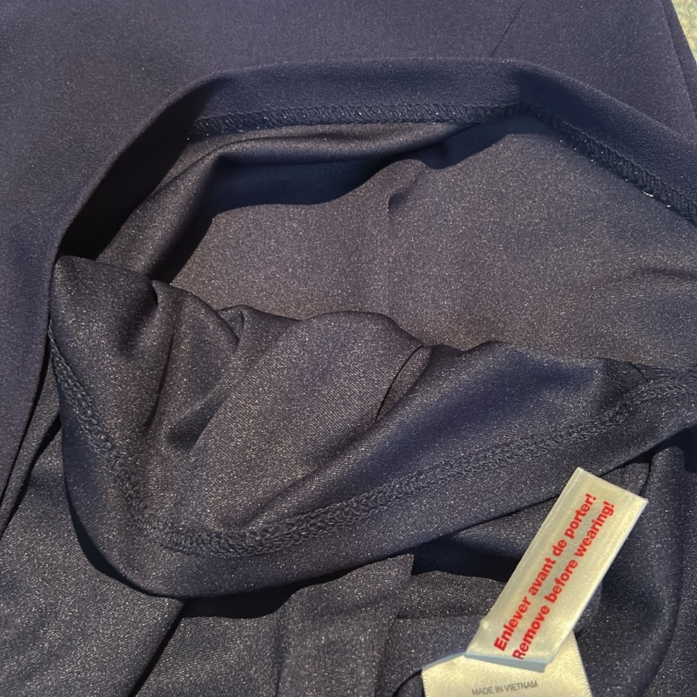 Elegant Navy Sleeveless Dress NWT - Picture 9 of 12